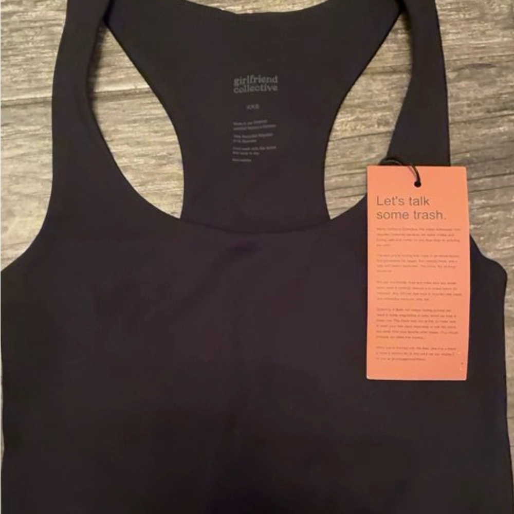 Girlfriend Collective Charcoal Tank